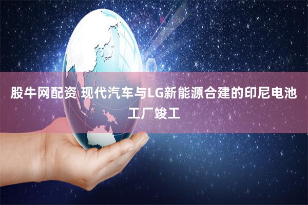 股牛网配资 现代汽车与LG新能源合建的印尼电池工厂竣工